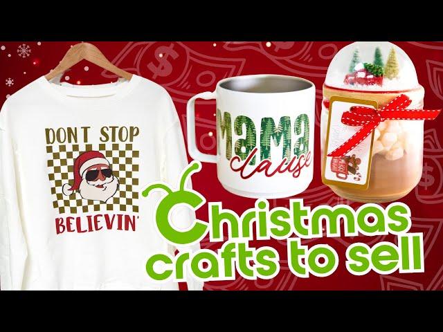 10 CRICUT CHRISTMAS CRAFTS Guaranteed To Make You Money This Holiday Season!