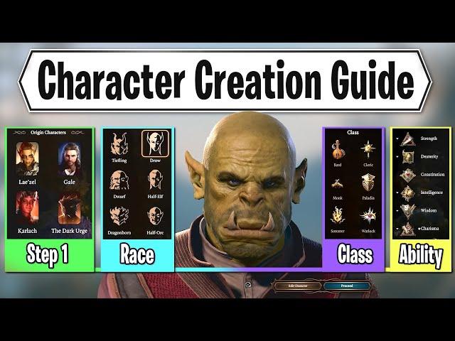 Ultimate Beginners Guide to Character Creation in Baldur’s Gate 3!