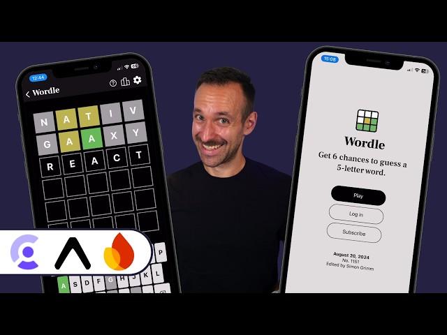 Building a Wordle Game with React Native (Firebase, Clerk, Reanimated, MMKV, Dark Mode)