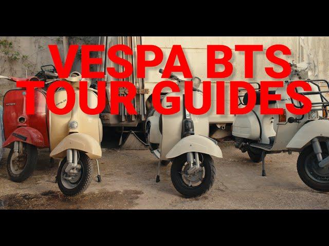 Vespa Documentary Tour Guides - BTS Video