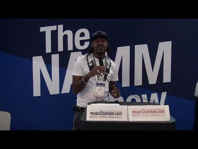 Eric Gales #NAMMShow - Shout-Out to musicUcansee.com