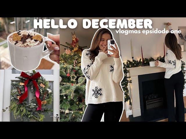 VLOGMAS 2023  hello december, christmas decorating & home updates