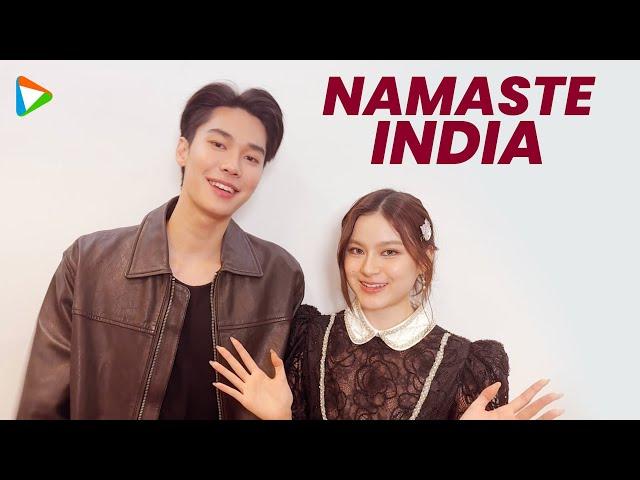 Thai stars Dew Jirawat & Prim Chanikarn Send Message to Indian Fans | A Love So Beautiful