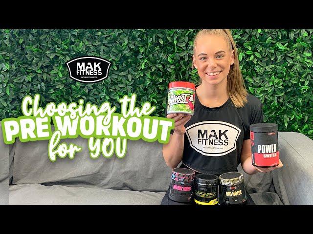 How to Find your Ultimate Pre-Workout | MAK Fitness