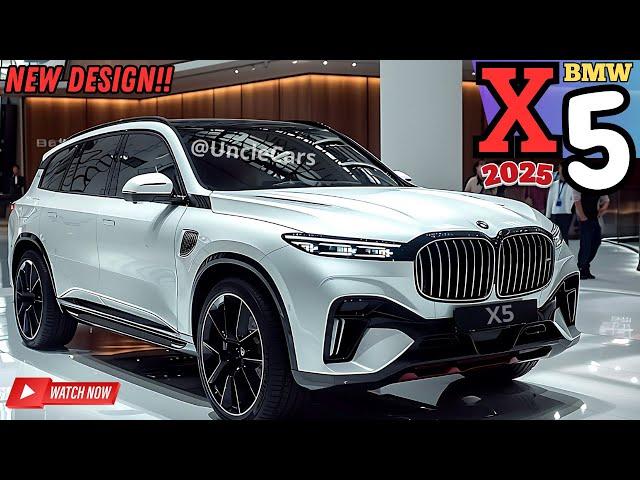 2025 BMW X5 Gets a New Design – See What's Changed! FIRST LOOK!!
