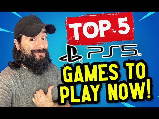 Top 5 BEST PS5 Games to Play RIGHT NOW!