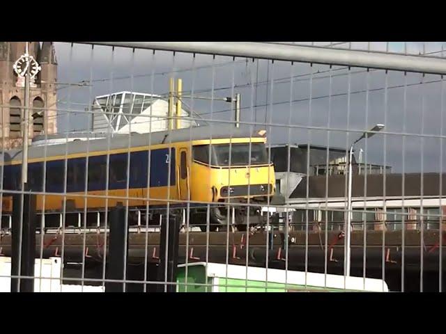 Oud Delft: NS 1742 met ICRm over het luchtspoor ᴴᴰ