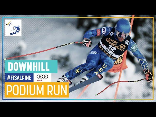 Ryan Cochran-Siegle | 2nd place | Val Gardena | Men's Downhill | FIS Alpine