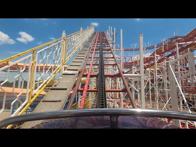 Cyclone Indiana Beach POV - New For 2022 Coaster