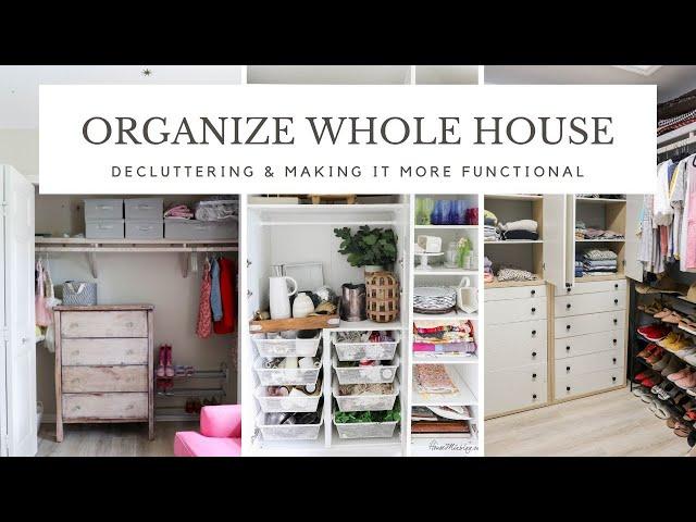 How I Simplified and Organized My House, Room by Room  |  Clean With Me