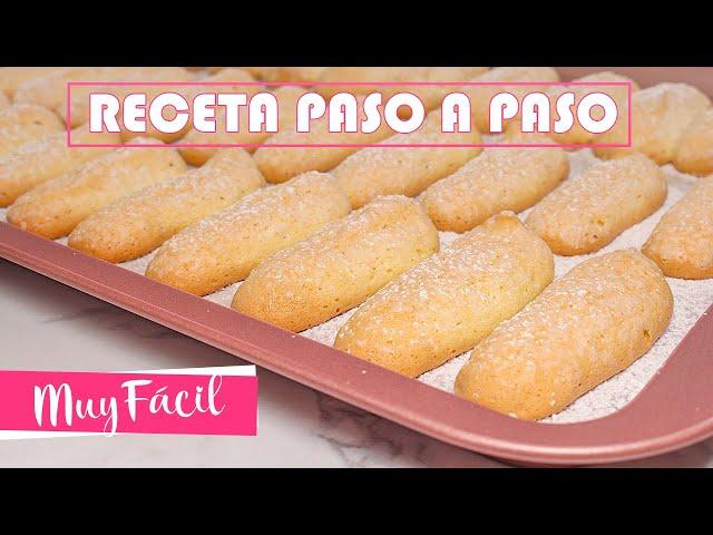 BIZCOTELAS para TIRAMISÚ | FÁCILES ladyfingers, soletilla, vainillas