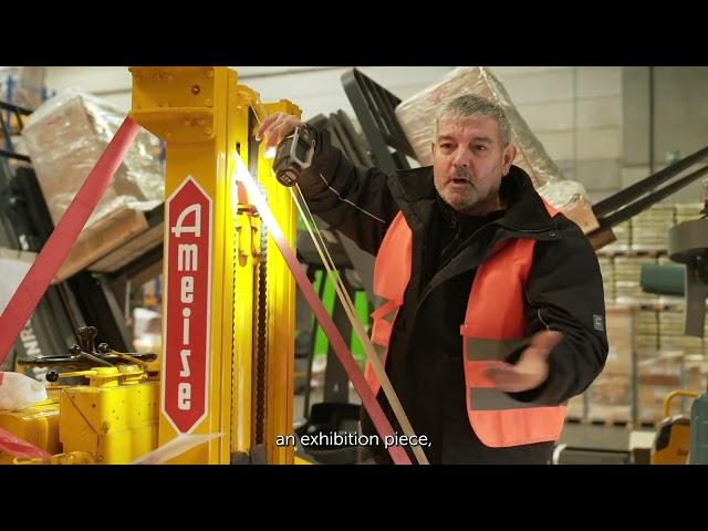 Episode 3  - Renovering af en 65+ år gammel reach truck | Jungheinrich