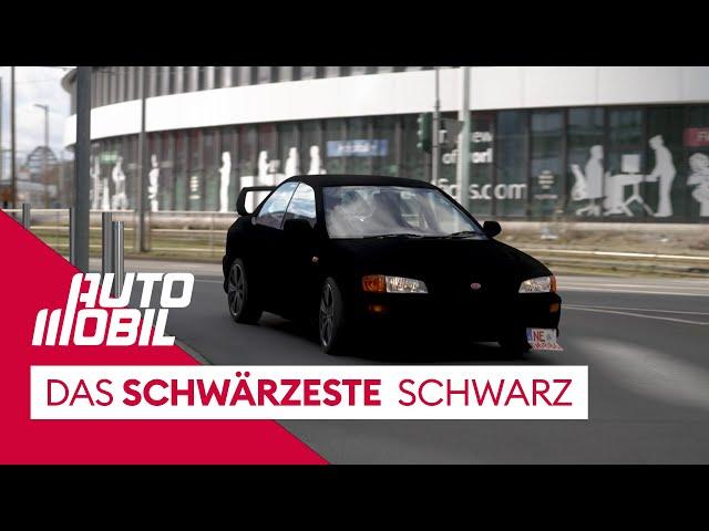 DAS SCHWÄRZESTE AUTO DER WELT - Ist das REAL?!  | auto mobil