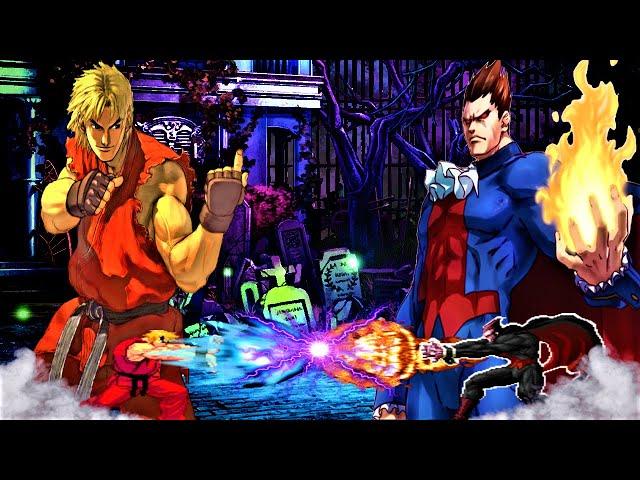 MUGEN 2021 - KEN MASTERS VS. DEMITRI MAXIMOFF (With Dialogue)