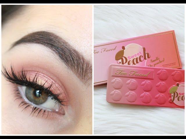 Summer Peach Tutorial | Too Faced Sweet Peach Palette