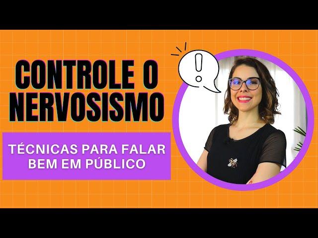 Como controlar a ansiedade para falar bem em público