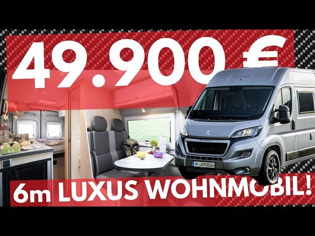 49.900 € FABRIKNEUES LUXUS-WOHNMOBIL Clevervans Drive 600 - Billigster 6m Campervan Europas