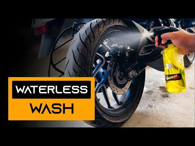 Waterless Wash & Protect Your Motorcycle or Car | #dominar400 #maintenance #diy #vlog