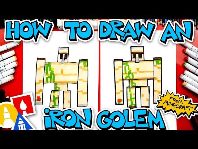 How To Draw A Minecraft Iron Golem