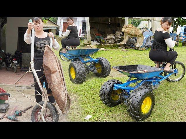 Technology Make Supercar. Design A Super Garbage Truck From A Pile Of Scrap \ Blacksmith Girl