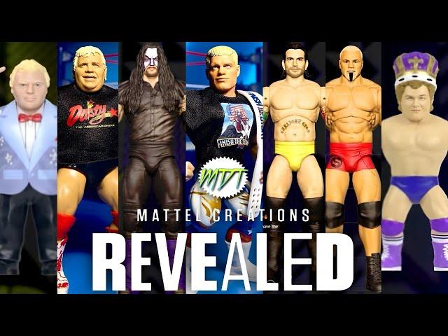 NEW WWE Figures Unveiled At MATTEL CREATIONS REVEALED 2025!