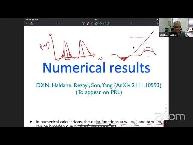 Dung Xuan Nguyen: Multiple Gravitons and spectral sum rules in Fractional Quantum Hall systems