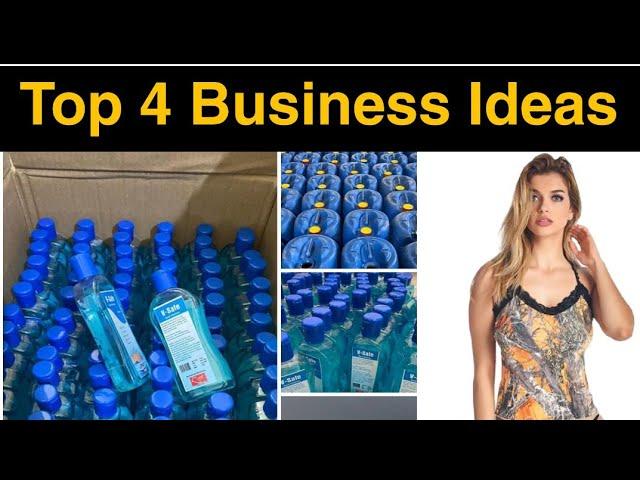 Best 4 Business Ideas In Lockdown l Small Business Ideas In Hindi l Business Idea 2020 l Business