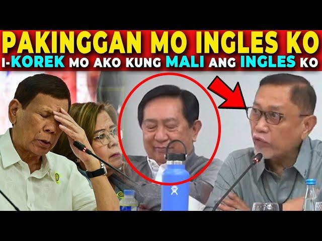  PAKINGGAN MO ang INGLES KO!!! - CONG. ABANTE | Jevara PH