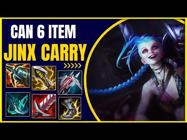 Can 6 Item Jinx Carry In Season 14 ?