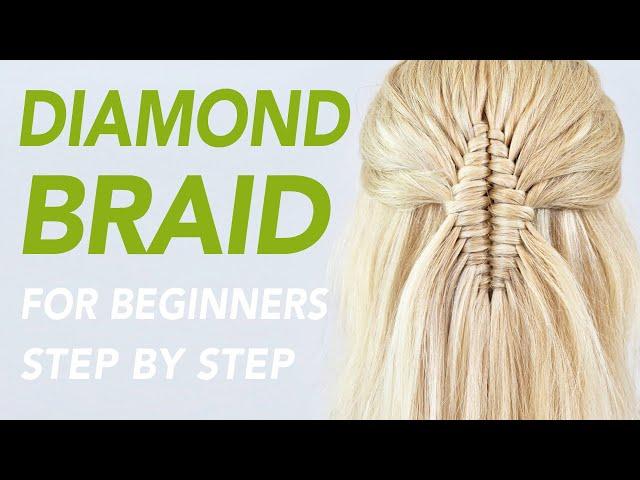 Diamond Braid Step by Step - Infinity Braid | EverydayHairInspiration