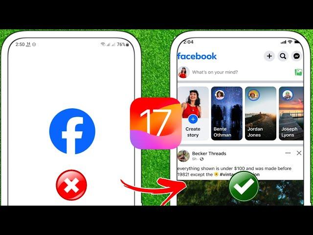 How to Fix Facebook App Not Working in iPhone [iOS 17]