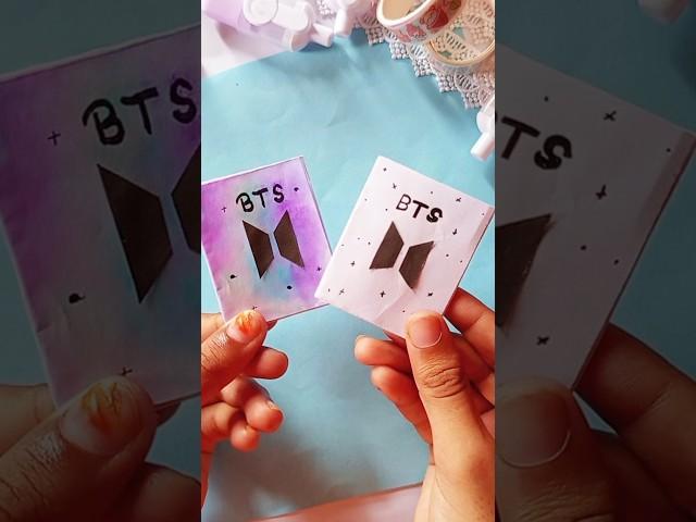 BTS notebook #shorts #art #craft #bts