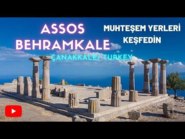 Assos-Behramkale Köyü/Çanakkale/Turkey-Antik kent Ören yeri Akropolis#assos#gezilecekyerler#gezivlog