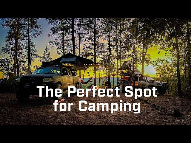 The PERFECT Spot for Camping | Ouachita National Forest | Eagles Overlanding