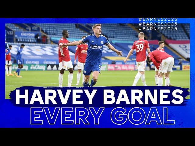 Harvey Barnes | Every Goal As A Leicester City Player