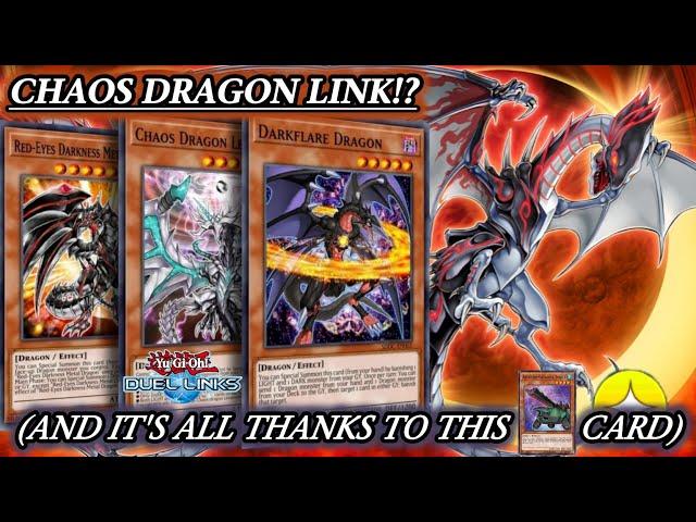 CHAOS DRAGON LINK? (kinda) THANKS to  | This deck is AMAZINGLY FUN! [DUEL LINKS]