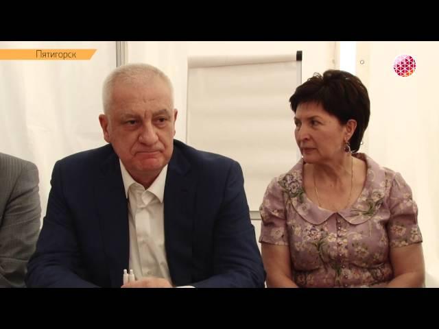 Тамерлан Агузаров посетил форум "Машук 2015"