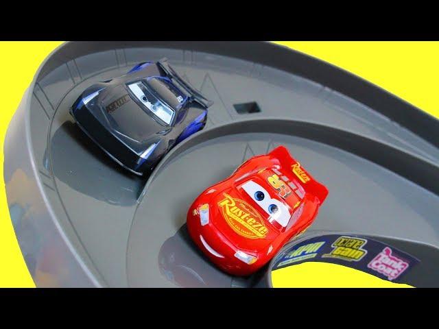 Lightning McQueen and Jackson Storm Race Car Adventure