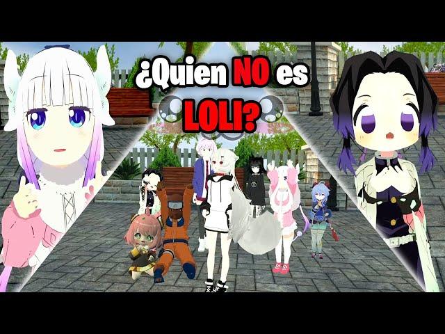 7 LOLIS VS 1 LOLI FALSA en REALIDAD VIRTUAL | VrChat