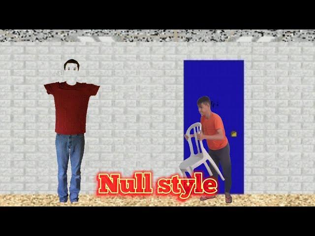 Baldi's Basic Classic Remastered - Null style