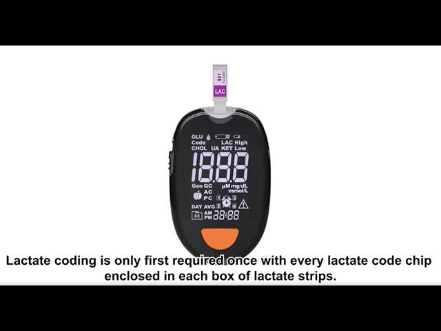 I1 Strips Lactate Test Operational Tutorial