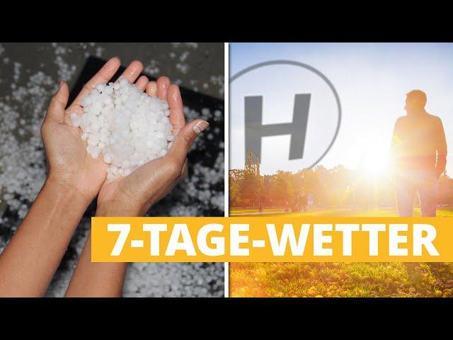 7-Tage-Wetter: Graupelschauer in Kaltluft und ein Hoch in Sicht