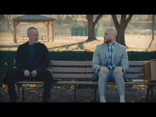 Chet Hanks Recreates Forrest Gump Scenes With Dad Tom Hanks in New Something Out West Video