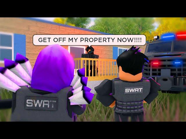 Robbery Turns Into BIG Swat Raid.. (Roblox)