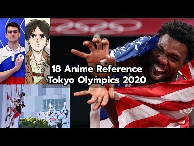 18 Anime Reference @ Tokyo Olympics Games 2020