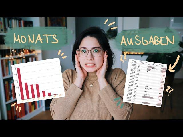 Wieviel Geld € ich WIRKLICH in einem Monat ausgebe // Studierende & Selbstständig