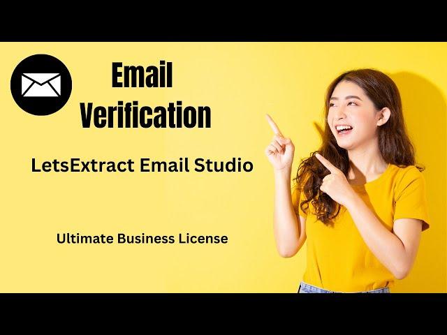 How To Verify Emails | Lets Extract Email Studio | Email Marketing Software | Email Verifier