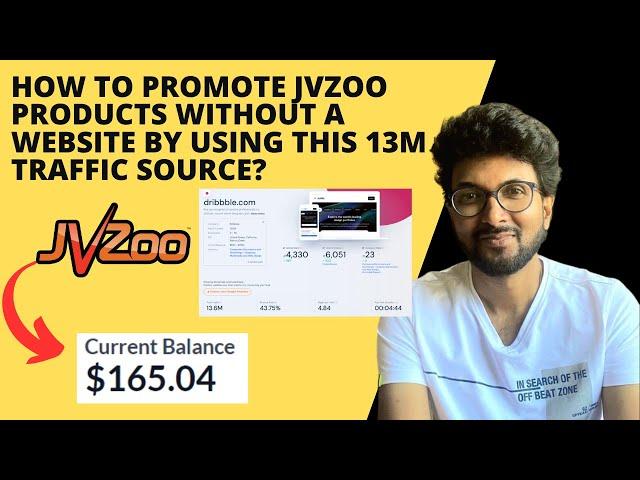 How to Promote JVzoo products without a website by using this 13M Traffic Source?