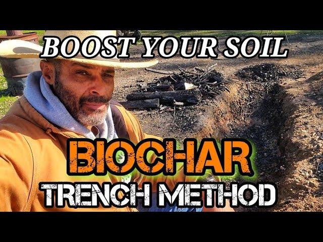 Biochar Trench Method: Transforming Organic Waste into Black Gold!