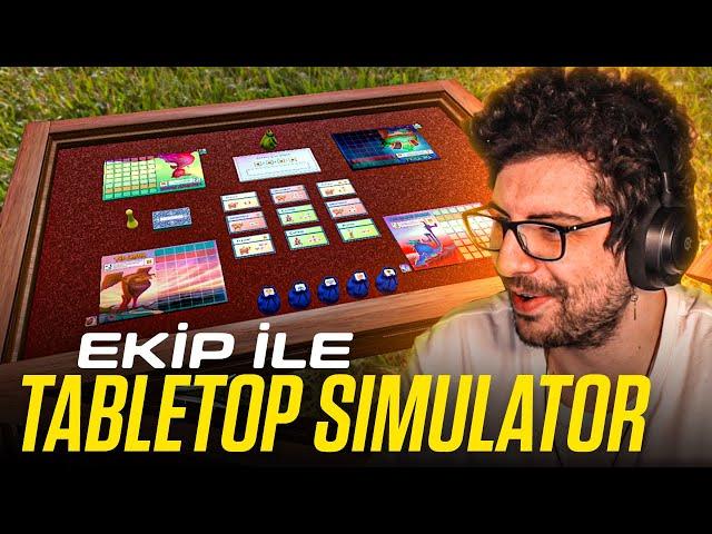 HER GÜN BAMYA MI? | EKİP İLE MASA OYUNLARI | TABLETOP SIMULATOR | HYPE